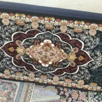 پشتی دست بافت رنگ خاص طرح فرش