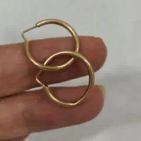 گوشواره حلقه ای دو درصد