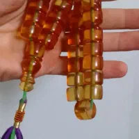 تسبیح سندلوس نباتی نخ نما