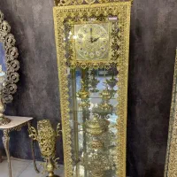 ویترین و آینه شمعدان آبکاری لوکس|بوفه، ویترین، کنسول|اصفهان, بوستان ناژوان|دیوار