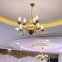 لوستر آب کاری طلا