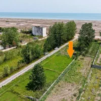 زمین ساحلی دوقطعه آماده ساخت باامتیازات دیدبه دریا