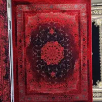 فرش کلاریس۱۲۵۰شانه نخ ترک/کد۶۰۰۵لاکی بلوچ|فرش|شیراز, لاله|دیوار