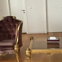 سرویس مبل مدل ایتالیایی و میز نهارخوری و بوفه|مبلمان خانگی و میز عسلی|تهران, فرمانیه|دیوار