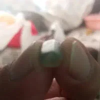 انگشتر زمرد طرح تابوت