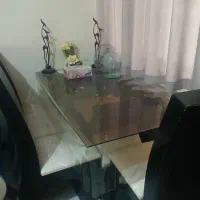 میز ناهار خوری۴نفره ترک چوب گردو .درحدآکبند|میز و صندلی غذاخوری|تهران, فلاح|دیوار