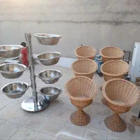 سبد و استند ایستاده