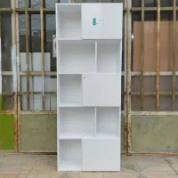 کتابخانه ۱۹۰|کتابخانه، شلف، قفسه‌های دیواری|بهار, |دیوار