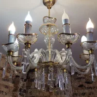 سه عدد لوستر ۸شاخه ایتالیایی|لوستر و چراغ آویز|کرج, گلشهر|دیوار