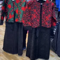 سارافون و کت یلدا جنس مخمل|لباس|ازنا, |دیوار