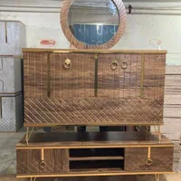 کنسول با آینه(جاکفشی )|بوفه، ویترین، کنسول|قزوین, |دیوار