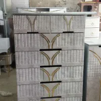 دراور هفت کشو‌|جاکفشی، کمد، دراور|قم, قلعه صدری|دیوار