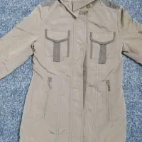 دو کاپشن شیک مشکی بلند و کرمی|لباس|قرچک, زیبا شهر|دیوار