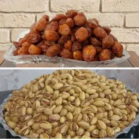 پسته .آلو بخارا، ،زرد آلو،آبنبات