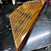 سنتور تک مهر ثاقبی به همراه کیس و مضراب|سازهای سنتی|شهریار, شهریار|دیوار