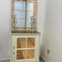 اینه کنسول و شمعدان سالم
