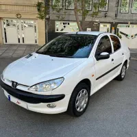 پژو 206 صندوقدار V8 مدل ۱۳۹۲