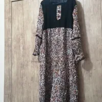 لباس تابستانی نخی سایز بزرگ