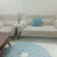 مبل راحتی ۷نفره|مبلمان خانگی و میز عسلی|قم, شهرک سازمان آب|دیوار