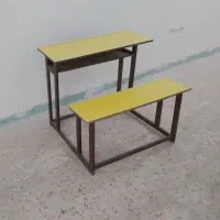نیمکت دو نفره مدرسه در حد نو