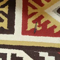 گلیم فرش ۶ متری دونه ای ۱۵۰۰ م|گلیم، جاجیم، گبه|آمل, |دیوار