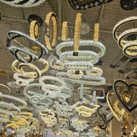 لوستر مدرن نسیم (لوستر پذیرایی اتاق خواب) کد یک