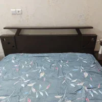 تخت خواب دو نفره با تشک|تخت و سرویس خواب|میبد, |دیوار