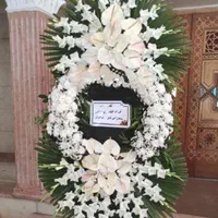 ** تاج گل ترحیم با کیفیت و ارسال رایگان **|خدمات پذیرایی، مراسم|شیراز, یخ سازی|دیوار