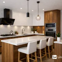 کابینت MDF و کمد دیواری طراحی + اجرا به صورت اقساط