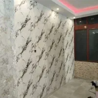 نصب کاغذ دیواری و اجرای تی وی ست