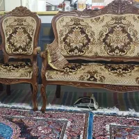 مبل فرح با چوب گردو
