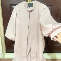 مانتو مجلسی صورتی