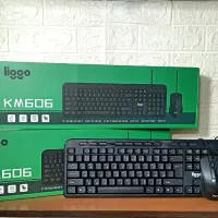 موس و کیبورد liggo km606|قطعات و لوازم جانبی رایانه|قم, انسجام|دیوار