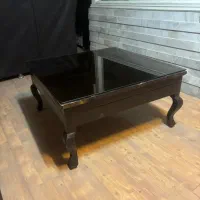 مبل ال ۷ نفره چرمی و ۲ میز جلو مبلی و ۲ کشو|مبلمان خانگی و میز عسلی|مشهد, هنرستان|دیوار