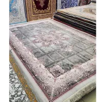 فرش ماشینی طوسی کلکسیون دیبا،C8580 سری|فرش|ارومیه, |دیوار