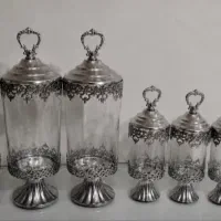 بانکه،جا ادویه ای،۷ پارچه، قهوه جوش ویداس