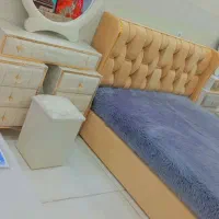 سرویس خواب تمام پارچه خیلی حجیم|تخت و سرویس خواب|رامهرمز, |دیوار