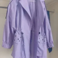 مانتو بارانی و شلوار جین