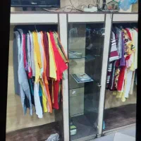 قفسه ام دی اف و ویترین  و رگال