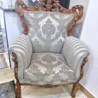 مبل استیل ۷ نفره چوب راش