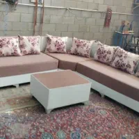 مبل با طراحی  خاص / مدل ال راحتی //با پارچه ضد لک