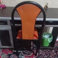 میز تحریر و کامپیوتر با صندلی