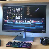 مالنیتور 4k بسیار حرفه ای 27 اینچ فریم لس|قطعات و لوازم جانبی رایانه|تهران, بهارستان|دیوار