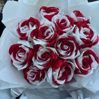 دسته گل های پروانه ای و ربانی جاودان|صنایع دستی و سایر لوازم تزئینی|تبریز, |دیوار