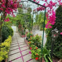 باغچه ویلای پراز گل/مبله بافت مسکونی/شخصی ساز|فروش خانه و ویلا|فریدونکنار, |دیوار