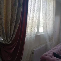 پرده مخمل طرح فرشته|پرده، رانر، رومیزی|کرج, شهرک یاس جنوبی|دیوار