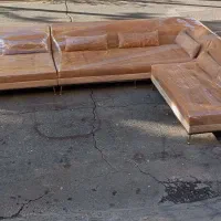 مبل ال کاژو شرکتی درحد (کرم.نسکافه‌ای)