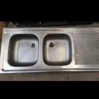 سینگ ظرفشویی لامپ مهتابی و سشوار اتو مو چرخ کمکی