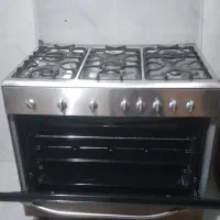 اجاق گاز فردار جوجه گردان تمام استیل