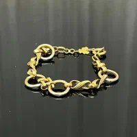 دستبند ۲درصد بالای تابلو حدودا ۹گرم